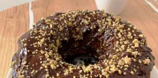 Κέικ σοκολάτας με ξηρούς καρπούς