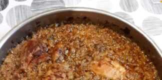 Κοτόπουλο με λάχανο στο φούρνο