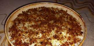 Μπισκοτογλυκό με σπιτική κρέμα ζαχαροπλαστικής