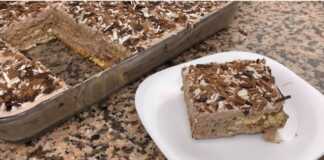 Μπισκοτογλυκό Ψυγείου με κακάο και γιαούρτι