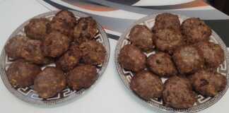 Κεφτεδάκια κιμά...με πατάτα και κολοκύθι