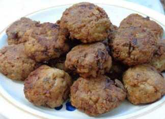 Κεφτέδες με ούζο Μυτιληνιοί