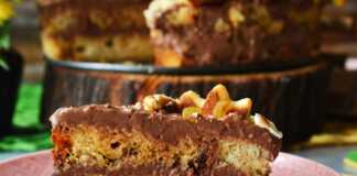 Τούρτα με το πασχαλινό τσουρέκι