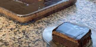 Παστα Σοκολάτας Ταψιού