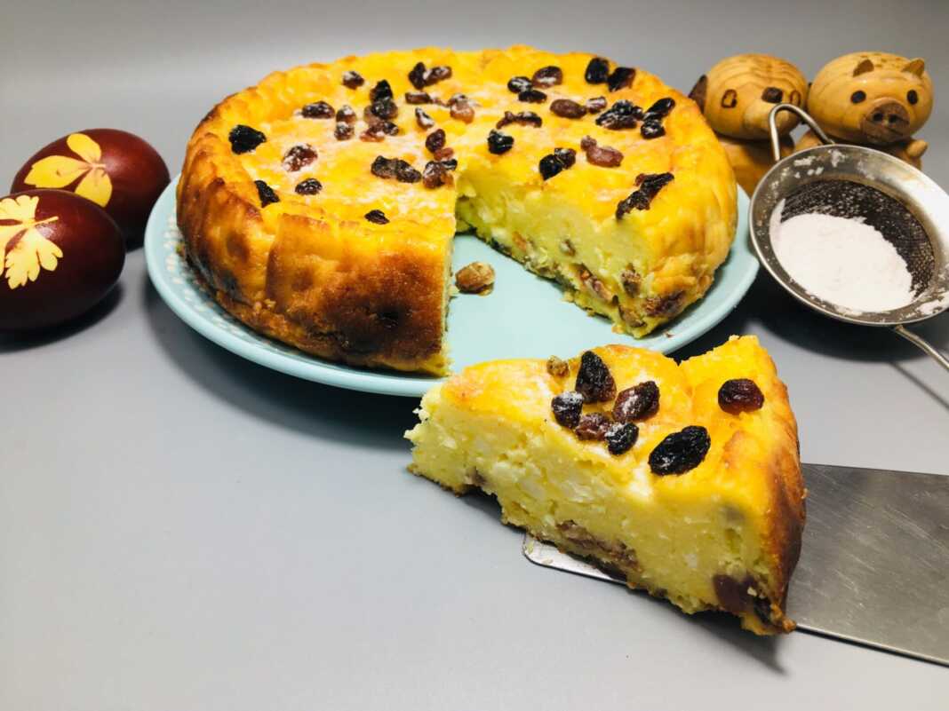 Πασχαλινό Κέικ Βανίλια χωρίς ζύμη