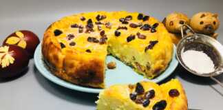 Πασχαλινό Κέικ Βανίλια χωρίς ζύμη