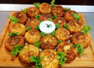Πατατοκεφτέδες με τυριά
