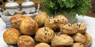 Αφράτα Ψωμάκια με τυρί