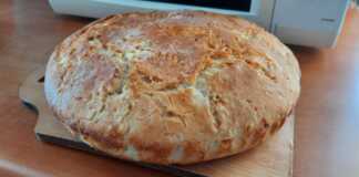 Ψωμί σόδας με τυρί