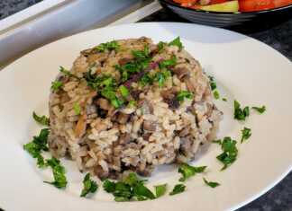 ρύζι με μανιτάρια