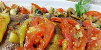 Ρολό με 2 κρέατα και λαχανικά