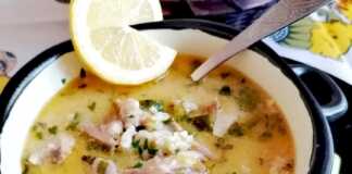 Αυγολέμονο σούπα αρνιού 