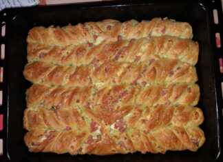 Στριφτάρια με τυρί και ζαμπόν