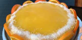 Αν έχετε 2 πορτοκάλια, φτιάξτε αυτό το γλυκό στο 5 λεπτο…χωρίς φούρνο χωρίς μαγιά…!!! Τούρτα Πορτοκάλι