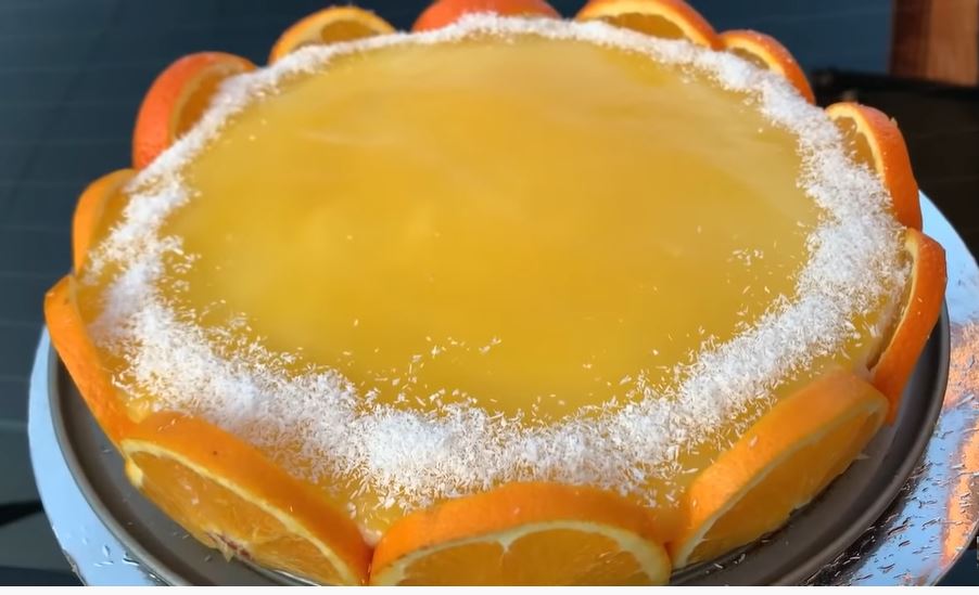 tortaPortokali Τούρτα Πορτοκάλι