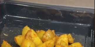 Τραγανές πατατες φούρνου