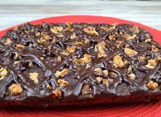 Κέικ Βρώμης με μπανάνα και σοκολάτα