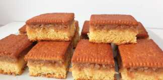 Ανάποδη Μιλόπιτα με μπισκότο