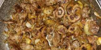 Τηγανιά Συκώτι με κρεμμύδια