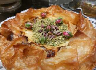 Λαχταριστός Cheesecake Μπακλαβά με κρεμώδη γέμιση.