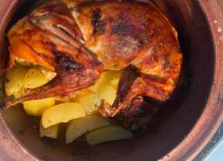 Γεμιστό κουνέλι με ρύζι και μανιτάρια!