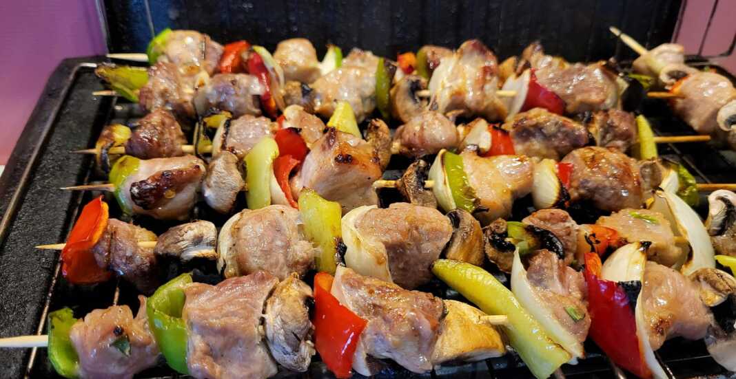 Φιλέτα ψαρονέφρι σουβλάκια