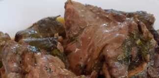 κατσικάκι φρικασέ με κολοκυθάκια