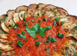 Κολοκυθάκια τηγανητά και μελιτζάνα με σάλτσα ντομάτας