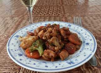 Κοτόπουλο με λαχανικά