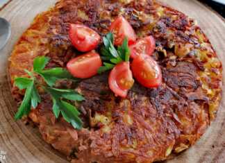 Πίτα με τηγανητές Πατάτες