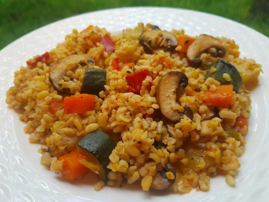 Κολοκυθάκια με πλιγούρι