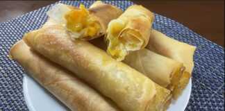 Spring Rolls με φρούτα