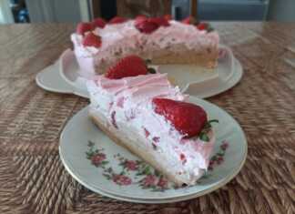 Τούρτα με φράουλες