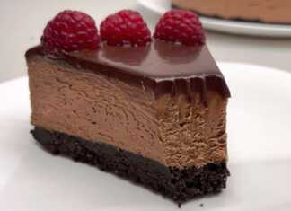 Ένα απλό γλυκό σοκολάτας σε 5 λεπτά! Όχι ψήσιμο! Χωρίς ζελατίνη! Τούρτα Σοκολάτας