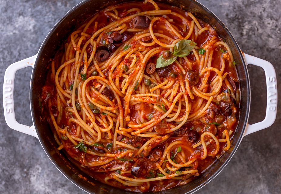 πουτανεσκα Σπαγγέτι putanesca