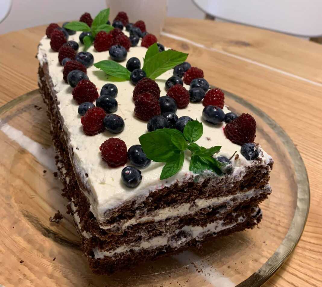 Κέικ με κρέμα