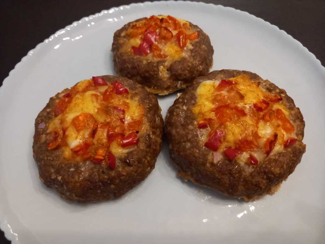 Γεμιστές Φωλιές μπιφτεκιού