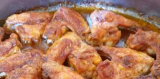 Φτερούγες Κοτόπουλο στο φουρνο