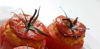 Γεμιστές Ντομάτες με ρύζι