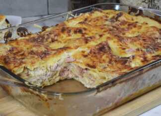 Κοτόπουλο cordon bleu με λαζάνια