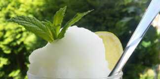 γρανίτα λεμόνι