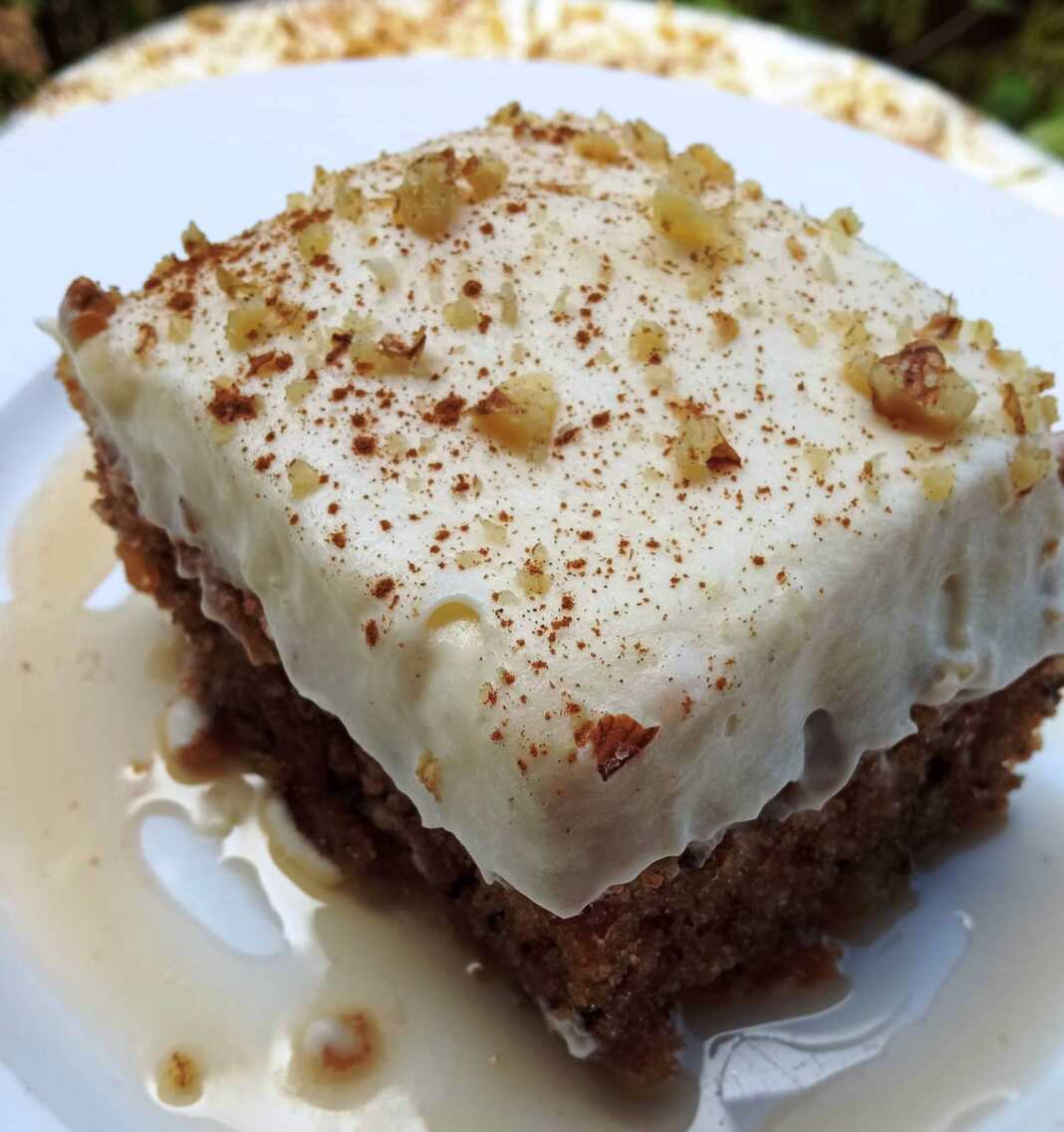 karidopitaPoutigka Καρυδόπιτα-Πουτιγκα