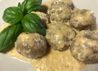 Νόστιμα κεφτεδάκια με λευκή σάλτσα κεφτεδάκια με λευκή σάλτσα