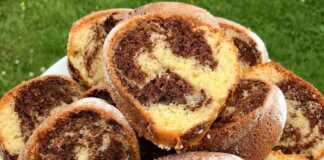 Κέικ βανίλια-σοκολάτα