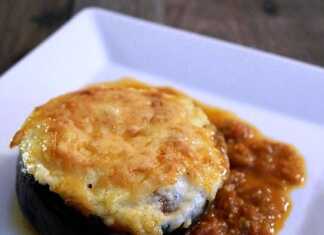 Μελιτζάνες γεμισμένες με τας κεμπάπ