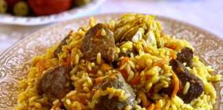 Πιλάφι με αρνί…Έχει περάσει από πολλές γενιές αυτή η συνταγη μου το δίδαξε η γιαγιά μου. Πιλάφι με αρνί