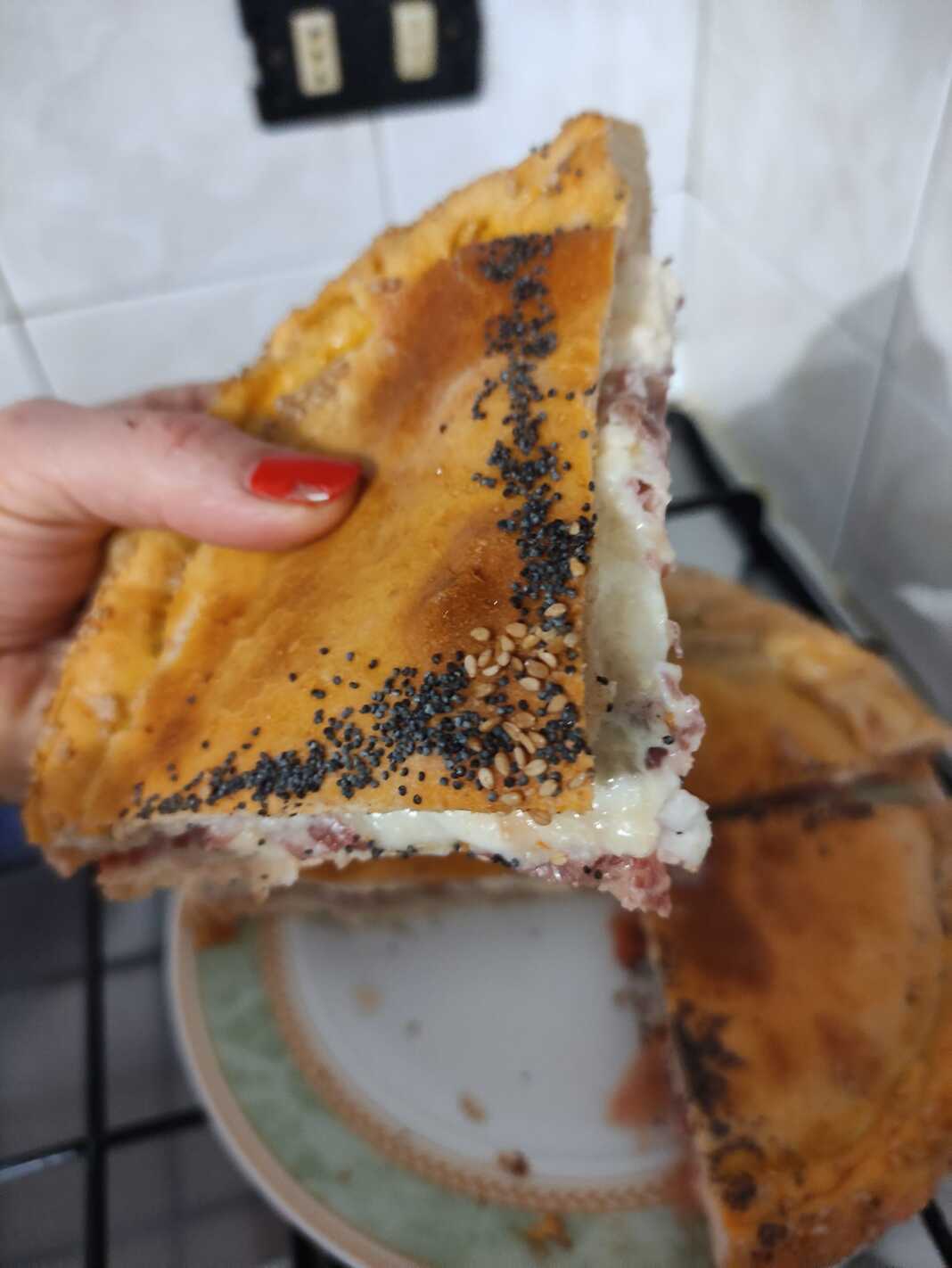 Γεμιστό Τηγανόψωμο