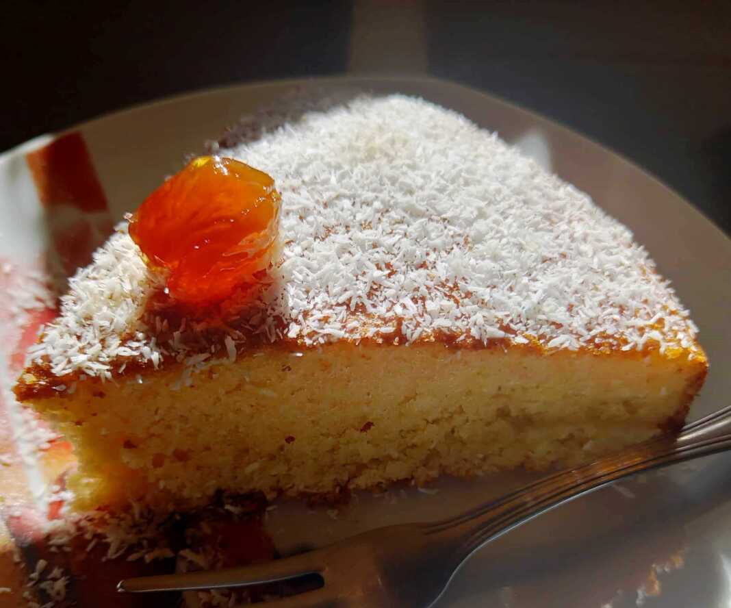 Κέικ με καρύδα