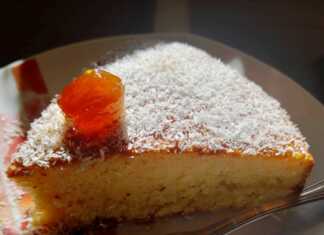 Κέικ με καρύδα