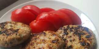 Μπιφτέκια Κοτόπουλο στο σχαροτήγανο